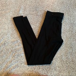 VS PINK Plain Black Leggings